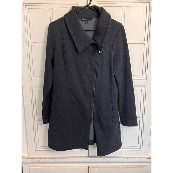 Banana Republic size medium charcoal gray jacket coat - Picture 1 of 3